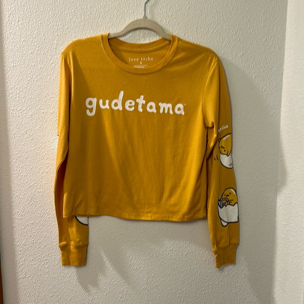 Love tribe gudetama long sleeve new with tag T-shirt